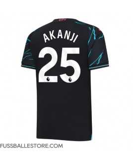 Günstige Manchester City Manuel Akanji #25 3rd trikot 2023-24 Kurzarm